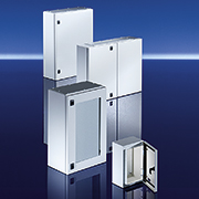 Photograph of various Zanardo steel wall-mounted enclosures